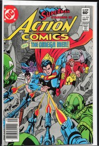 Action Comics #535 Newsstand Edition (1982) Superman