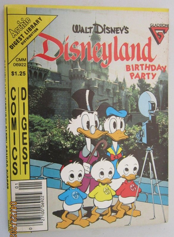 Disneyland Birthday Party Digest #1 8.5 VF+ (1985)