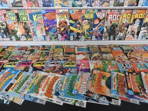 Huge Lot 180 Bronze Comics W/ Kamandi, Our Army at War, Superman +More Avg FN/VF