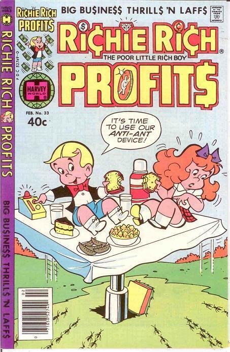 RICHIE RICH PROFITS (1974-1982) 33 VF-NM Feb. 1980 COMICS BOOK