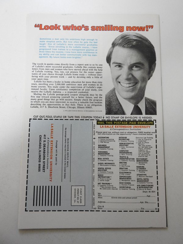 Super-Villain Team-Up #9 (1976) VF+ Condition