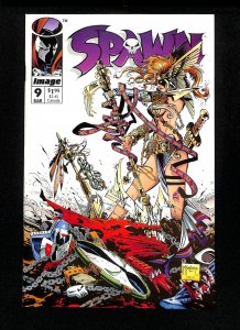 Spawn #9 1st Appearance Angela! Todd McFarlane!