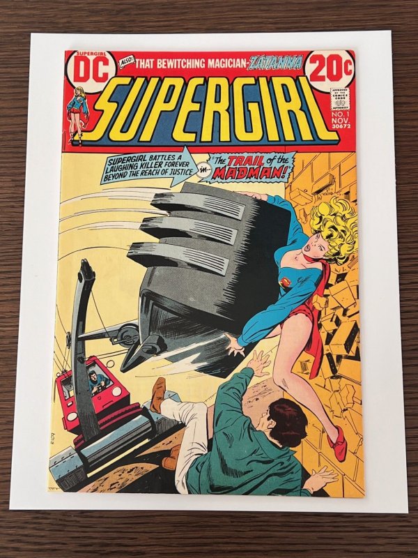 Supergirl #1 (1972). VF/NM. 1st solo title! NEW MOVIE!