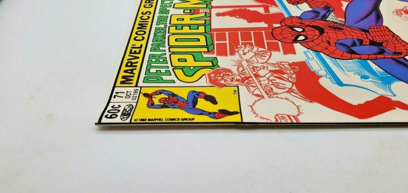 Spectacular Spider-Man #71 (1982) NEWSSTAND Variant VF+