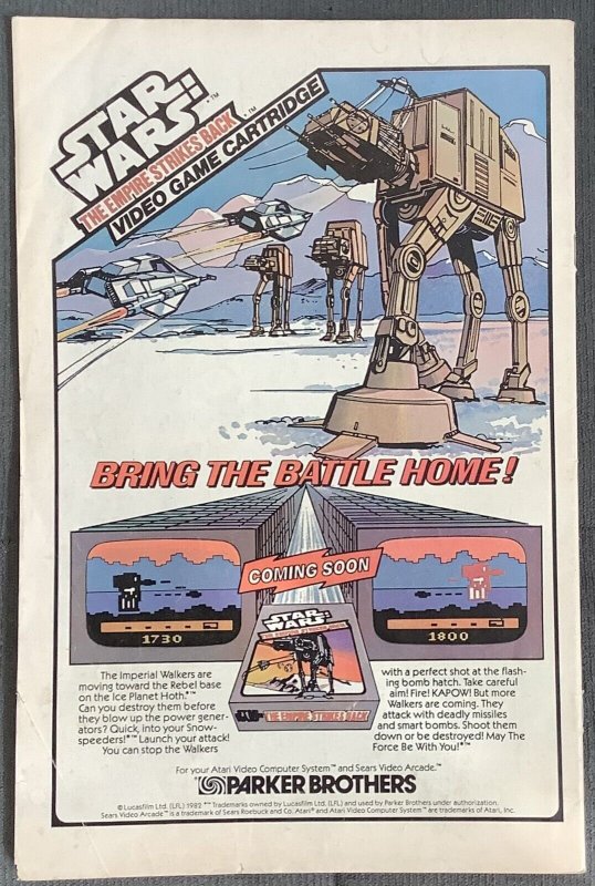 Blade Runner #1 (1982, Marvel) Lower Grade