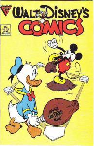 Comics and Stories, Walt Disney's #519 (Jun-87) NM Super-High-Grade Donald Du...