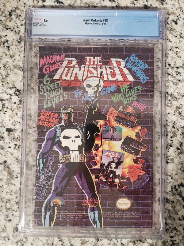 New Mutants 98 CGC 9.6
