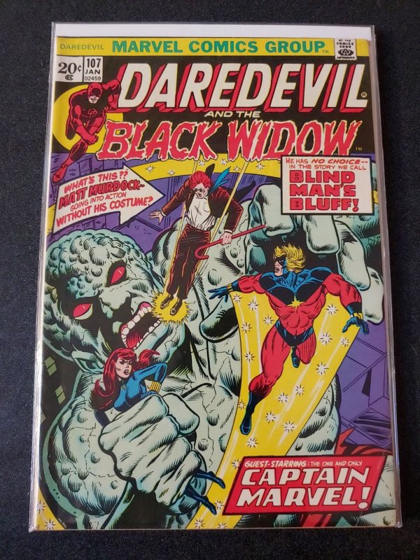 DAREDEVIL #107 CAPTAIN MARVEL