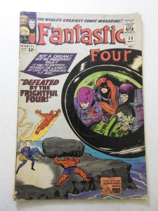 Fantastic Four #38 (1965) VG- Condition moisture stains