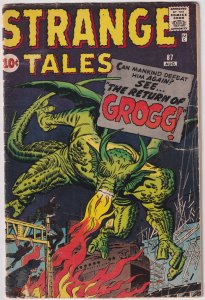 Strange Tales #87 (1961) Grogg