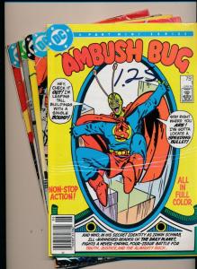 DC Comics MIXED LOT AMBUSH BUG #1,#2,#3,#3,#4 FINE/VERY FINE (HX766)