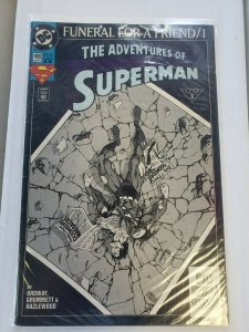 ADVENTURES OF SUPERMAN 12PC (VF) BAGGED & BOARDED, BRAIN DEAD! 1987-93