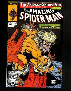 Amazing Spider-Man #324 Sabretooth McFarlane Cover!
