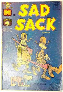 Sad Sack Comics #123 (1961) Harvey Comics 1st Print Comic Book
