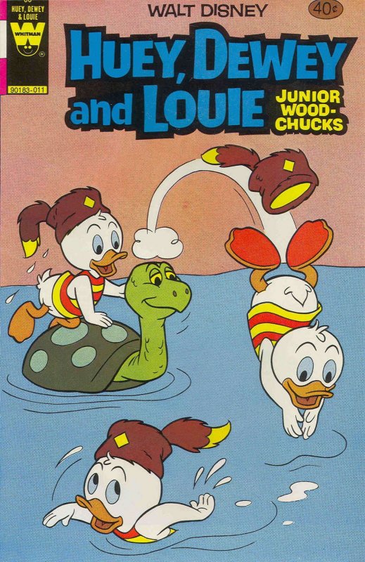 Huey, Dewey, and Louie Junior Woodchucks #66 VF ; Whitman