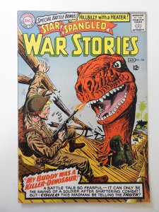 Star Spangled War Stories #124 (1966) VG+ Cond Centerfold detached bottom staple