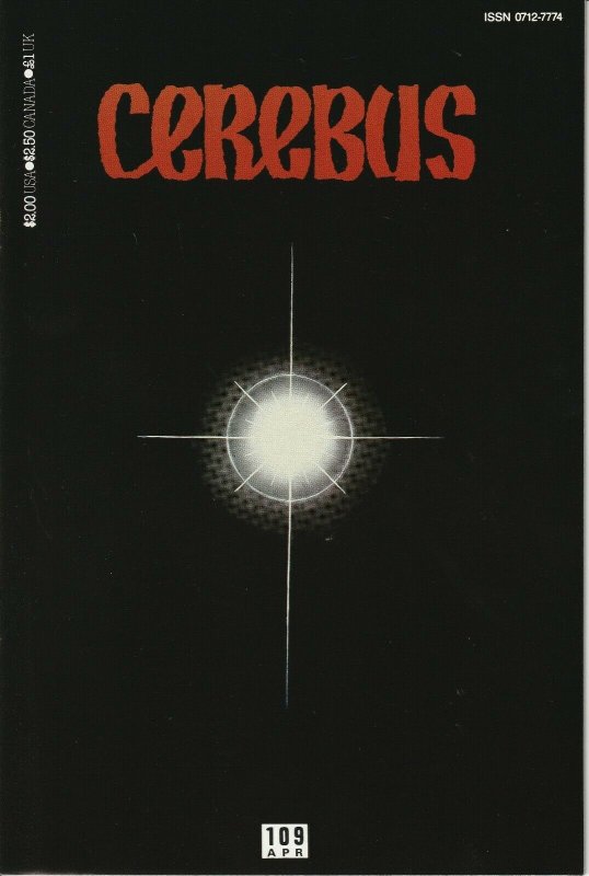 Cerebus #109 Aardvark-Vanaheim Comic VF/VF+