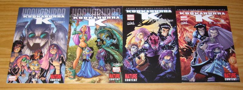 Kookaburra K #1-3 VF/NM complete series + variant - humberto ramos - soleil set