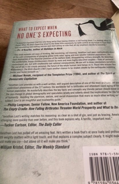 What to expect when no one’s expecting, LAST, 2013