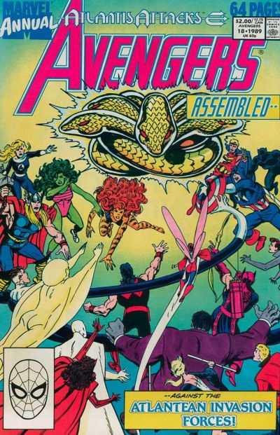 Avengers (1963 series) Annual #18, VF- (Stock photo)