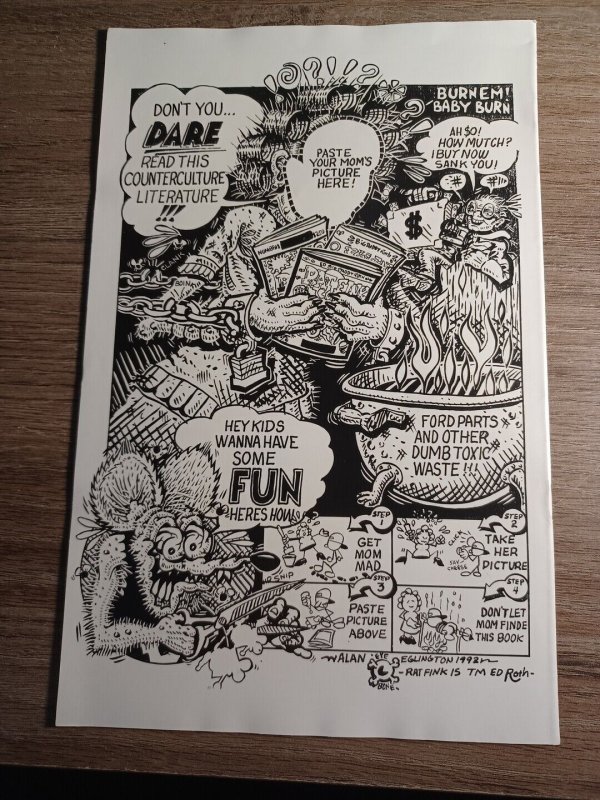 Rat Fink Comix #4 NM HTF Underground Comic 