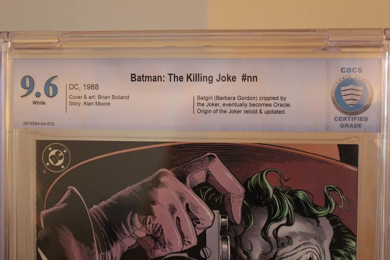 Batman: The Killing Joke #nn First Printing (DC, 1988) CBCS NM+ 9.6 White pages