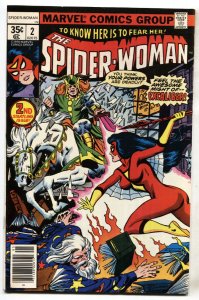SPIDER-WOMAN #2--First Morgan Le Fey--comic book--Marvel--VF+