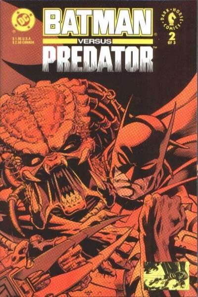 Batman versus Predator #2, VF+ (Stock photo)