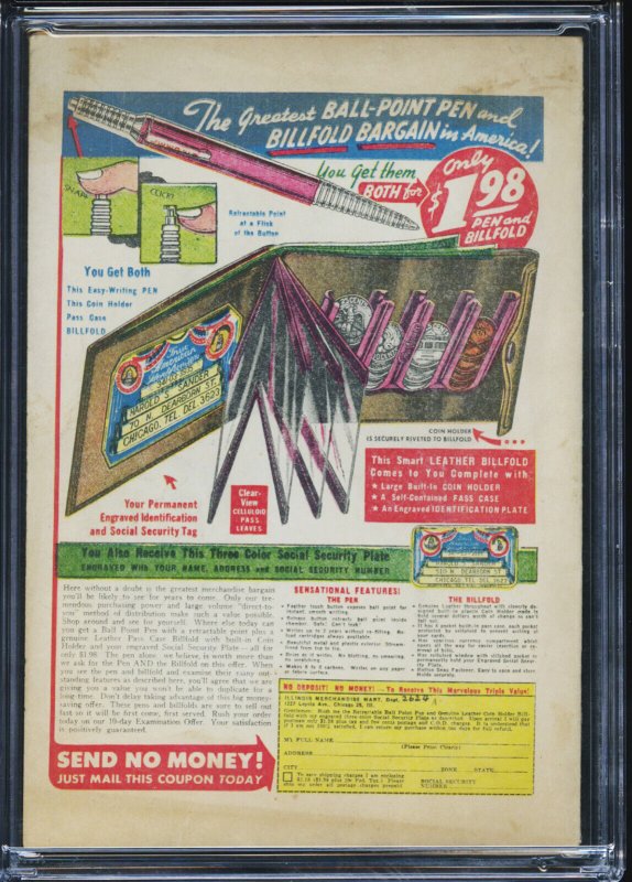 ZOOT COMICS #15 - CGC-6.5, OW-W - Fox - Baker - Kamen - Golden Age