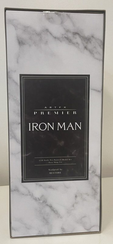 Kotobukiya Marvel ArtFX Premier Iron Man 1/10 Scale Pre-Painted Model Kit WH