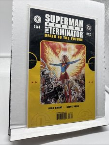 Superman vs Terminator: Death to the Future #3 Feb. 2000 Dark Horse Comics