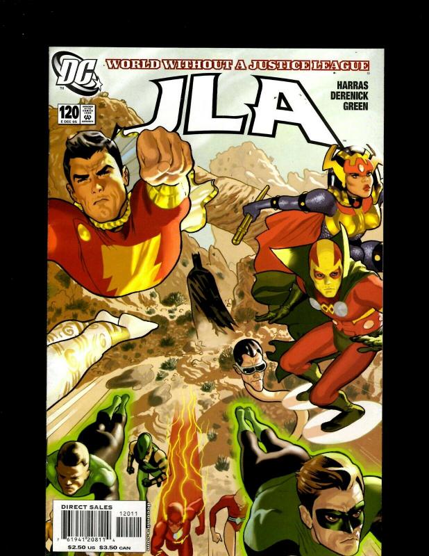 12 Comics JLA 119 120 121 122 123 124 125 JL? 1 JLA 1 Secret Files 1 3 + GK31