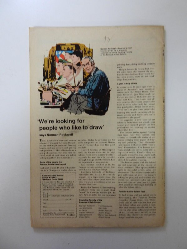 The Incredible Hulk Annual #3 (1971) VG condition 1 spine split