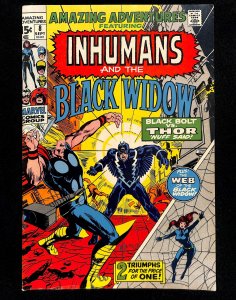 Amazing Adventures #8 Black Widow Inhumans Thor!