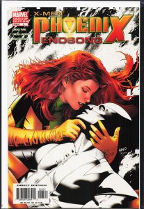X-Men: Phoenix - endsong #3 Green Costume Cover (2005) X-Men