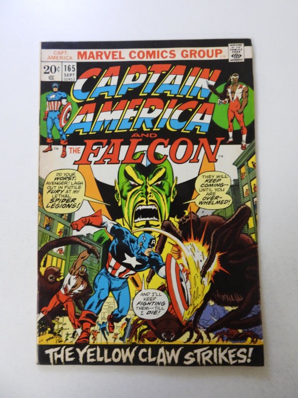 Captain America #165 (1973) FN+ condition