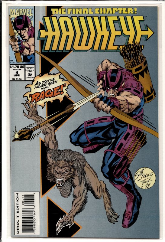 Hawkeye #4 (1994) Hawkeye
