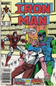 Iron Man #202 (1986)  FN- 5.5