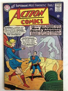 Action 332, VF, glossy flat book! C all my comics!