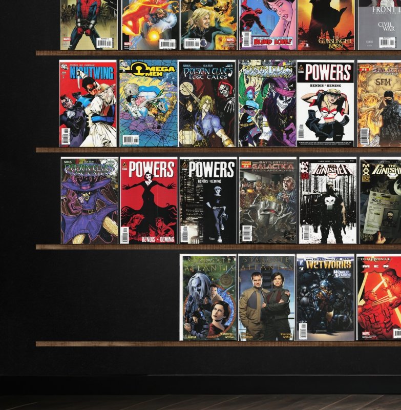 Huge Lot 150+ Comics with Ultimate Spider-Man, Wetworks, The Omega Men & More!