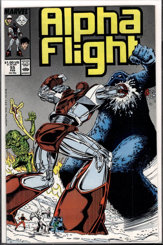 Alpha Flight #55 (1988) Alpha Flight