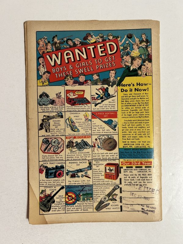 Boy Comics #62 G/VG 3.0