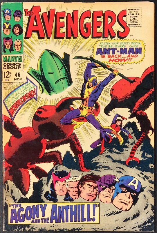 The Avengers #46 (1967) VG/FN