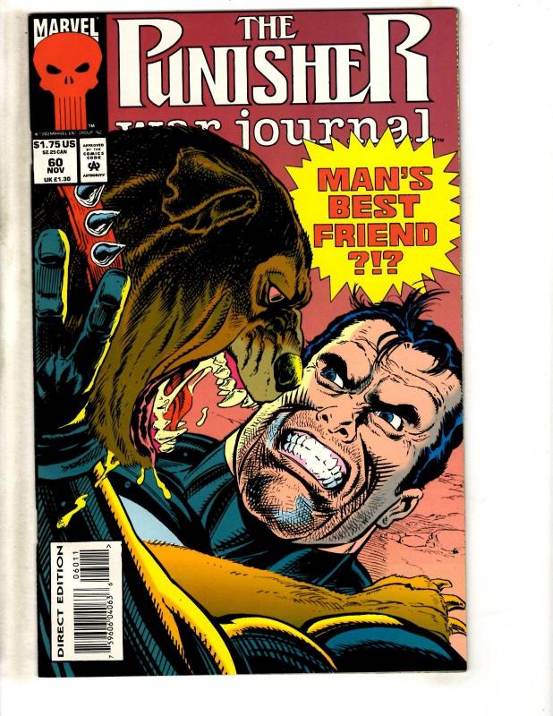 11 Punisher War Journal Marvel Comics # 51 52 (2) 53 54 55 56 57 58 59 60 CR37