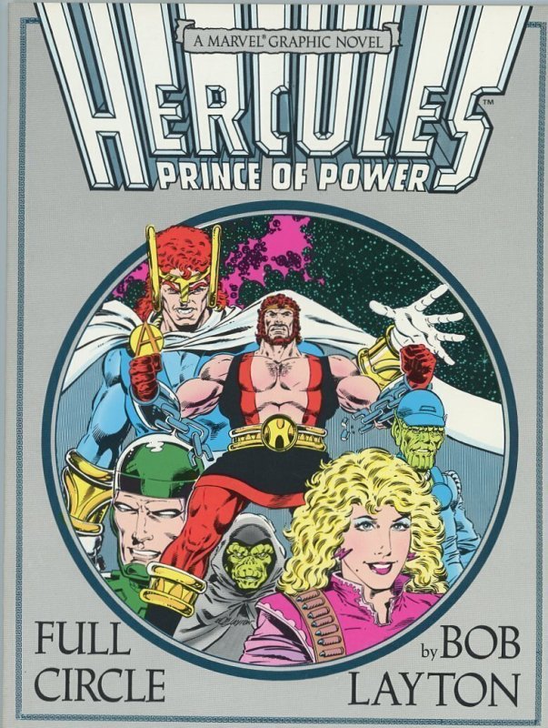 Hercules Prince Of Power: Full Circle  (Marvel Graphic Novel #37)  1988  VF