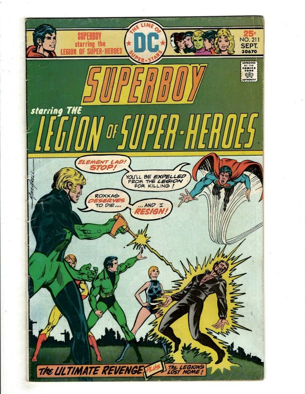 10 Superboy DC Comics 137 194 Legion of Superheroes 204 206 207 209 210 + J461