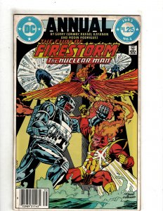 Fury of Firestorm Annual #1 (1983)  DC Comics Superman Flash OF6