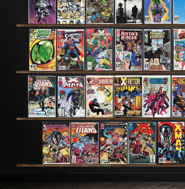 Huge Lot 140+ Comics with Generation X, Justice League America & More!