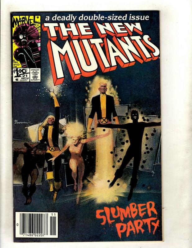 Lot Of 10 New Mutants Marvel Comic Books # 21 22 23 24 26 27 28 29 30 31 JF23