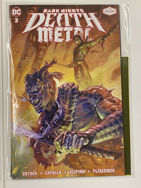 Dark Nights Death Metal #2 & #3 Grey Daze Denzel Curry Soundtrack Flexi-Disc SET